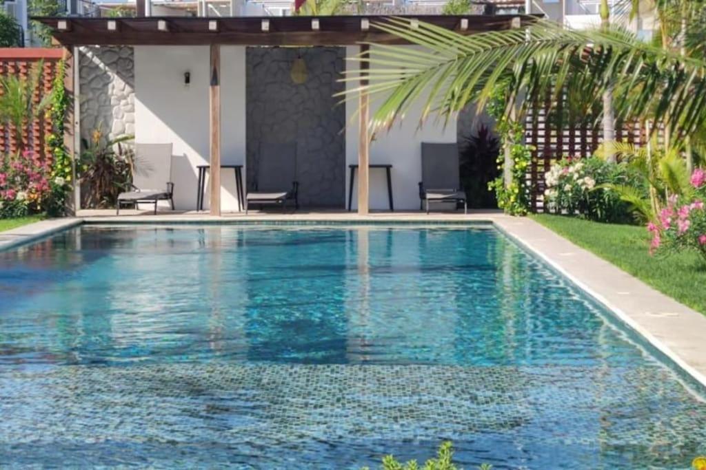Apartmán Departamento Con Alberca Manzanillo Exteriér fotografie