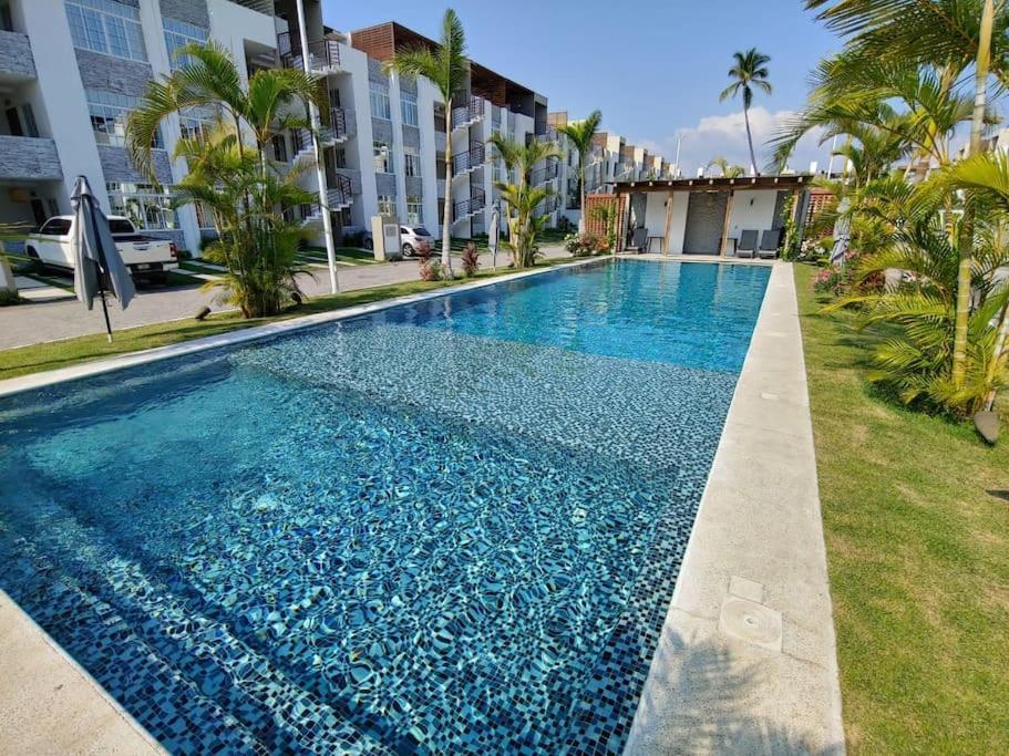 Apartmán Departamento Con Alberca Manzanillo Exteriér fotografie