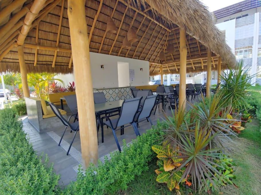 Apartmán Departamento Con Alberca Manzanillo Exteriér fotografie
